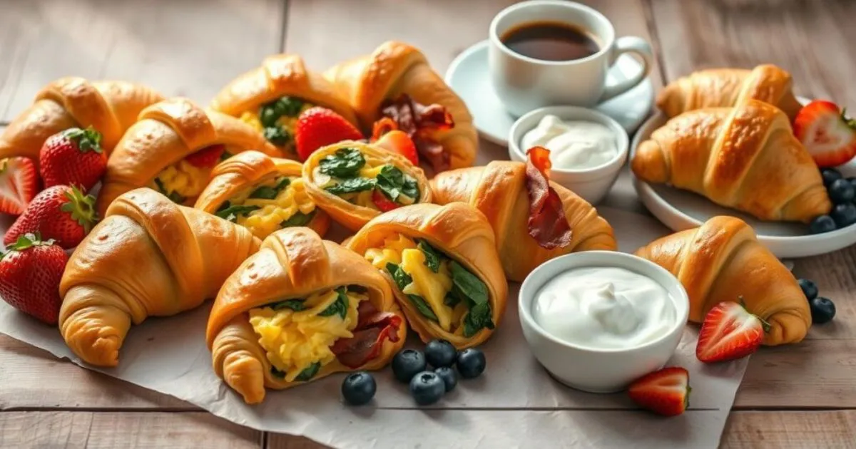 crescent roll breakfast recipes