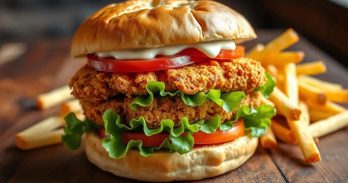 fried chicken sandwich recipe