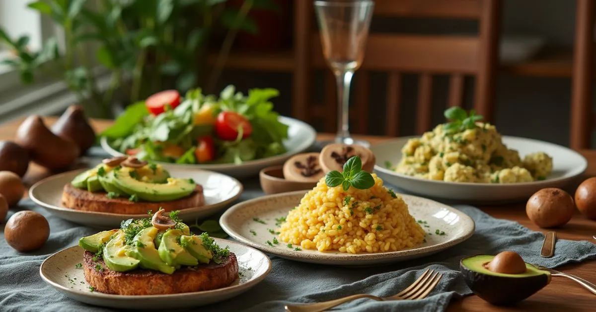 Dinner Recipes with Mushrooms and Avocado