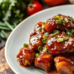 sticky chicken recipe