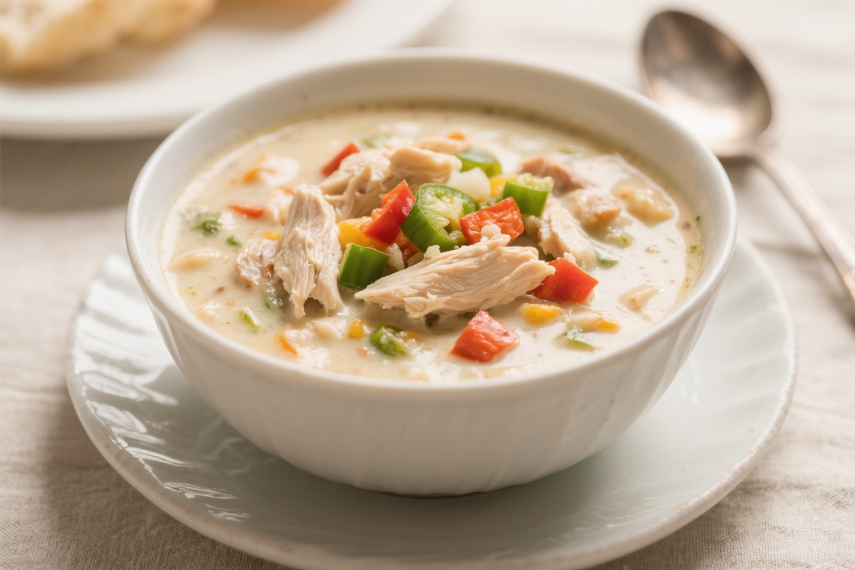 White Chicken Chili – Creamy, Cozy & Flavorful