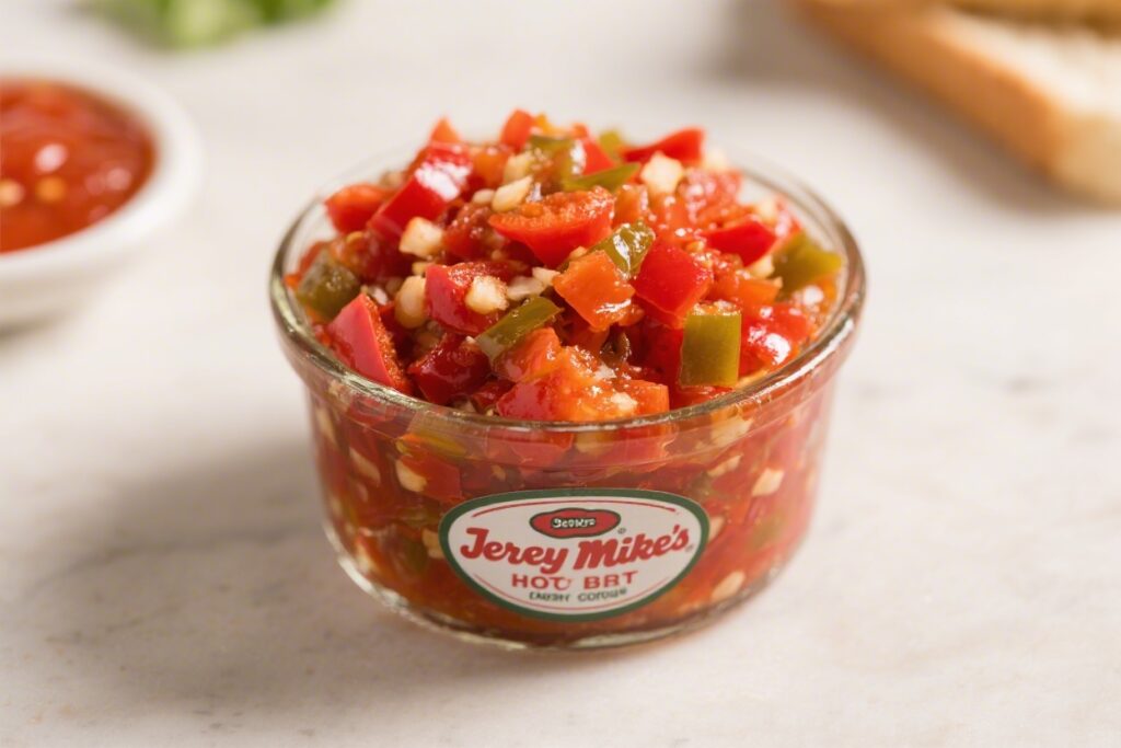 Jersey Mike’s Hot Chopped Pepper Relish Copycat – Zesty, Crunchy, and Perfect for Subs