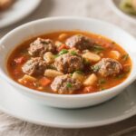 Meatball Soup – Hearty & Cozy Dinner Recipe