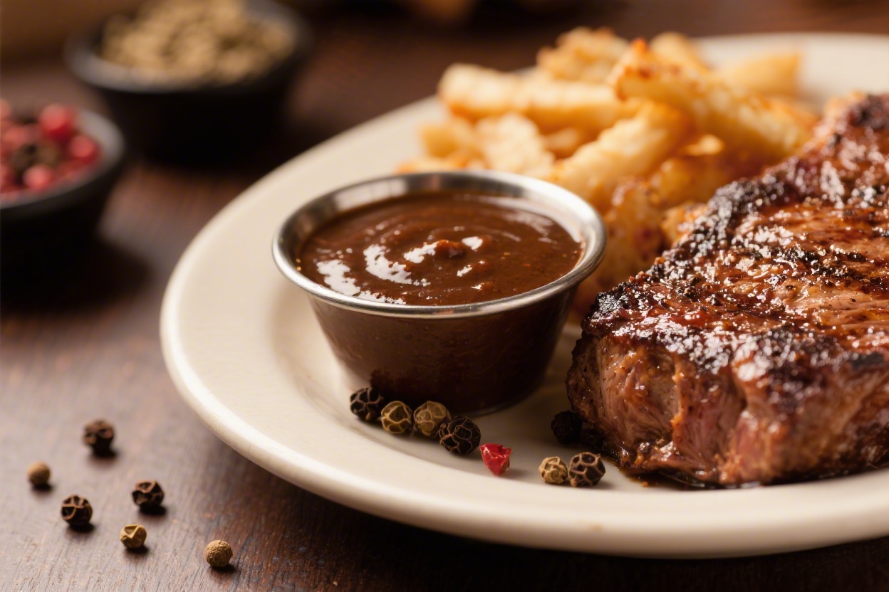 Texas Roadhouse Peppercorn Sauce Copycat Recipe – Creamy, Bold, and Steakhouse-Ready