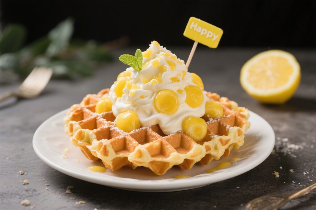 Happy Lemons Bubble Waffle Copycat Recipe – Soft, Bubbly, and Perfectly Crisp