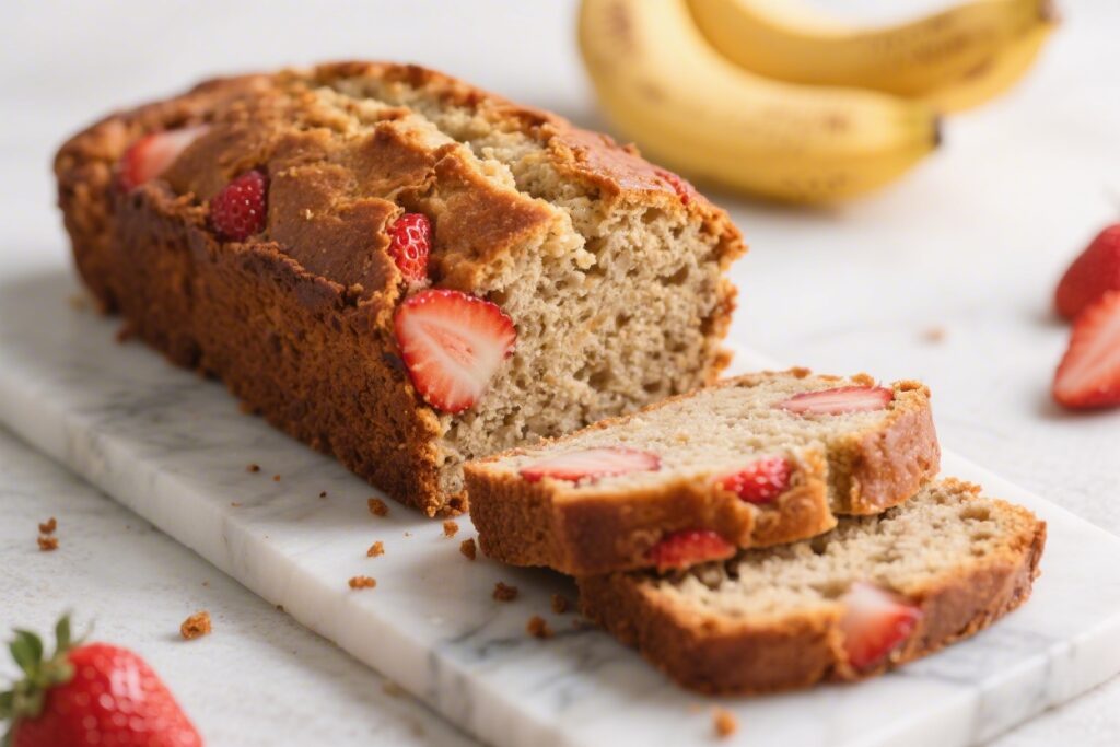 Strawberry Banana Bread – Moist, Sweet, and Easy