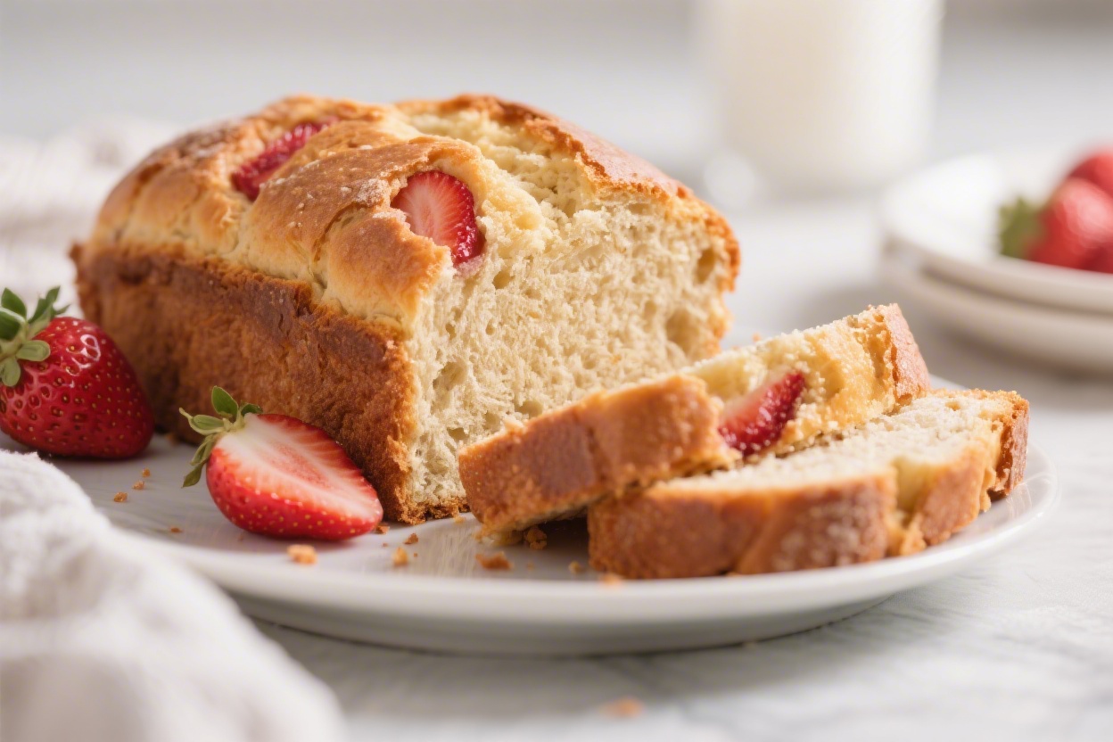 Strawberry Bread Recipe – Moist, Sweet, and Perfect for Any Day