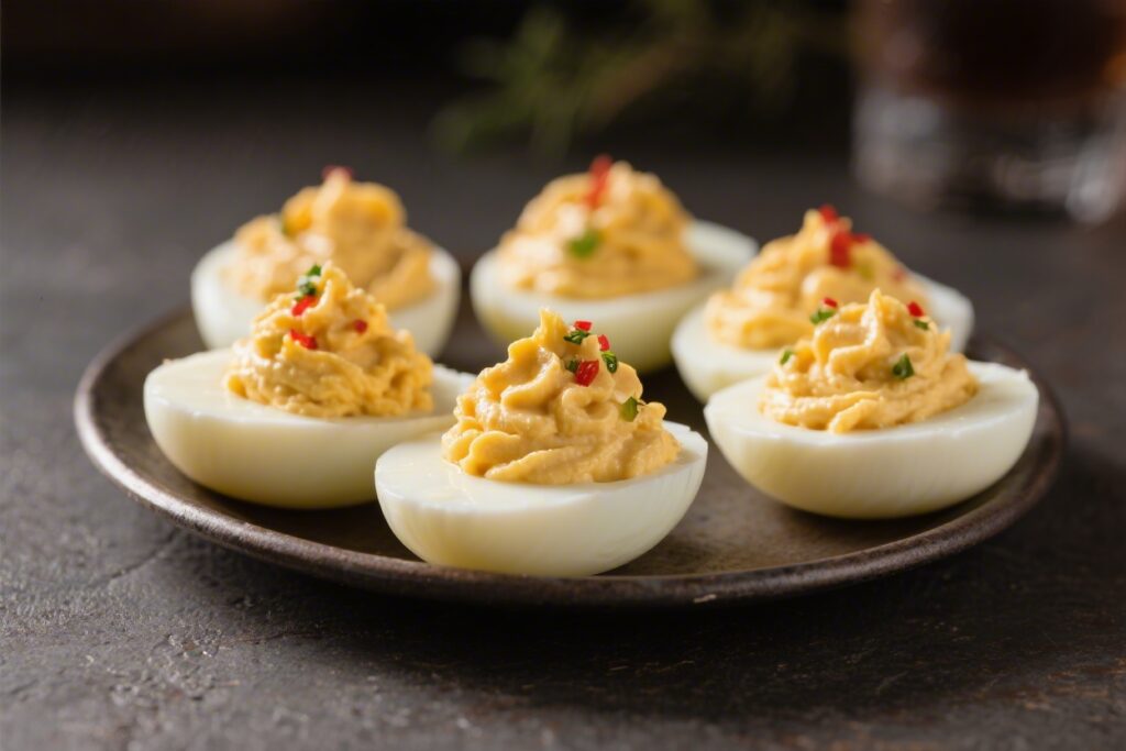 Yard House Deviled Eggs Copycat – Creamy, Tangy, and Topped Just Right