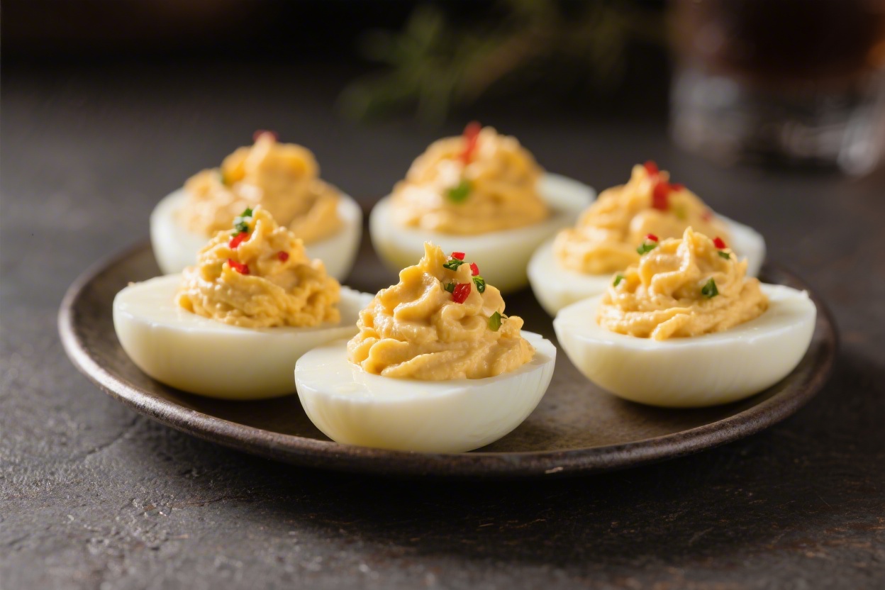 Yard House Deviled Eggs Copycat – Creamy, Tangy, and Topped Just Right