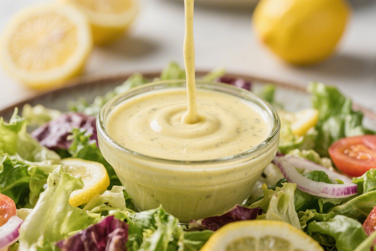First Watch Lemon Salad Dressing Copycat Recipe – Bright, Zesty, and Easy